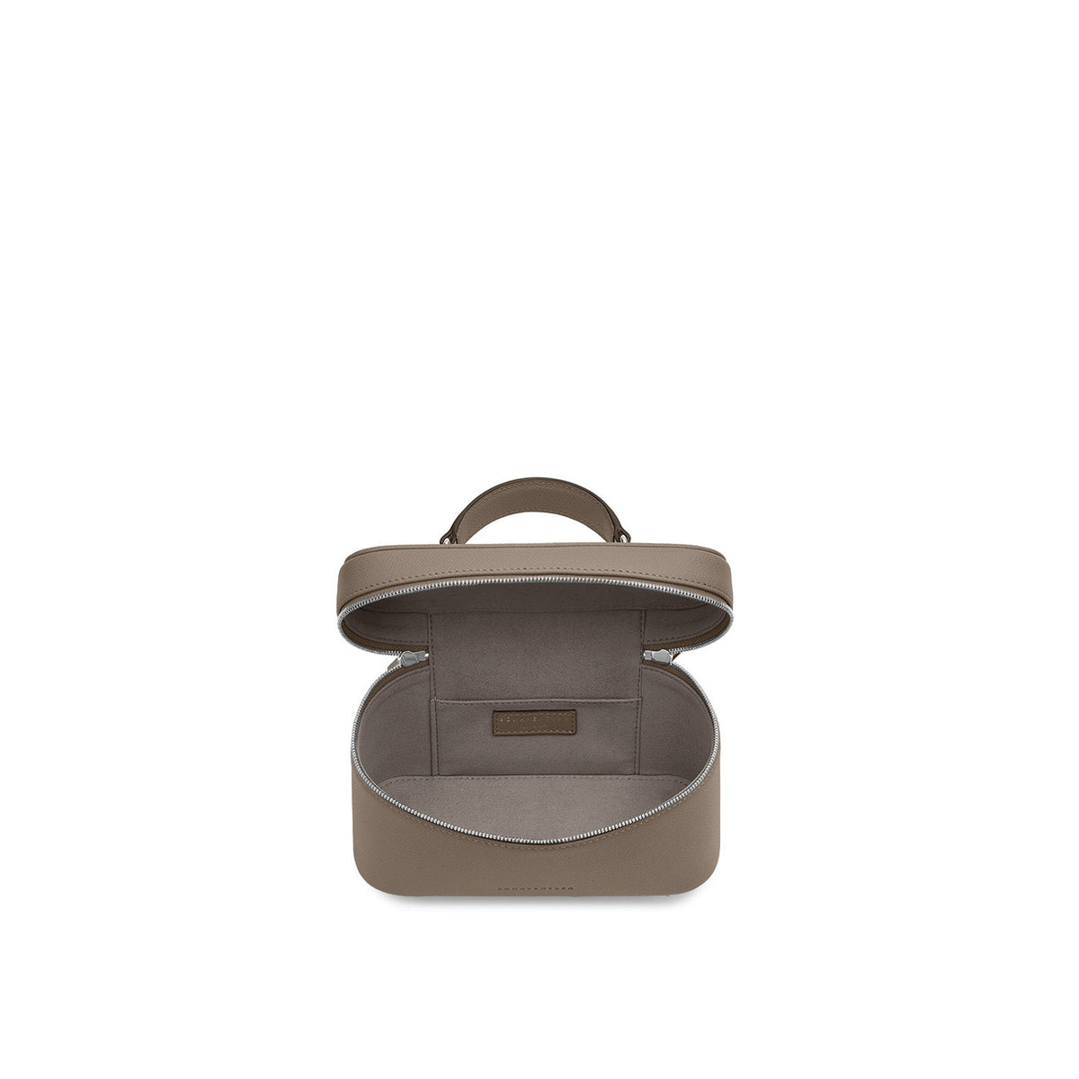 Micro Vanity Bag Nobile Leather (Etoupe)