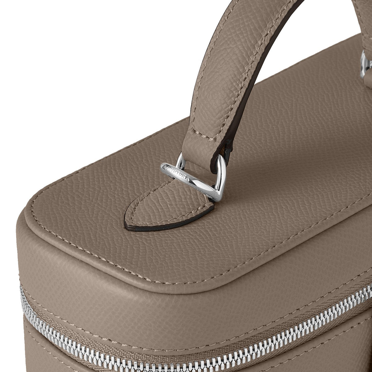 Micro Vanity Bag Nobile Leather (Etoupe)