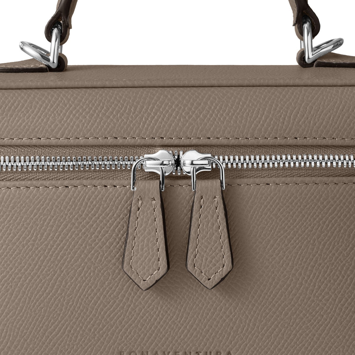 Micro Vanity Bag Nobile Leather (Etoupe)