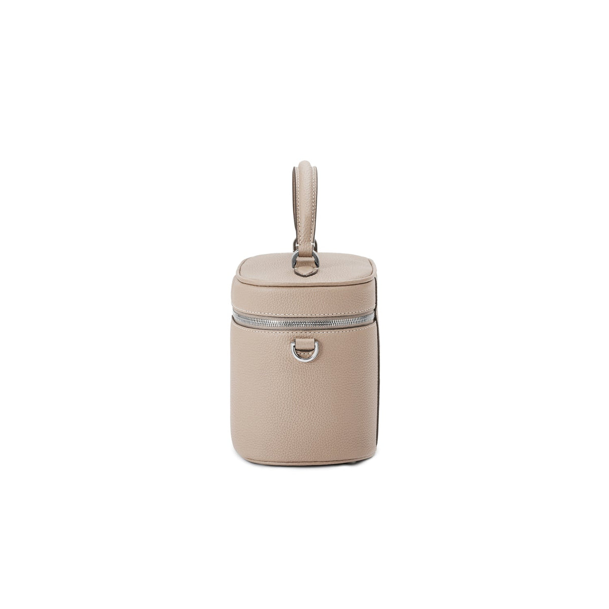 Mona Vanity Bag Shrink Leather (Greige)