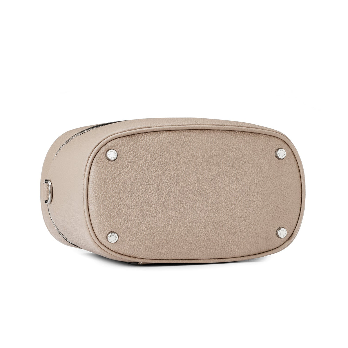 Mona Vanity Bag Shrink Leather (Greige)