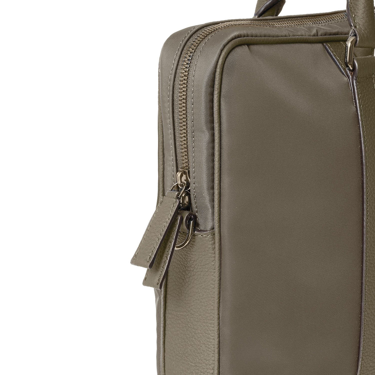 Celeste Slim Briefcase Nylon (Etoupe)
