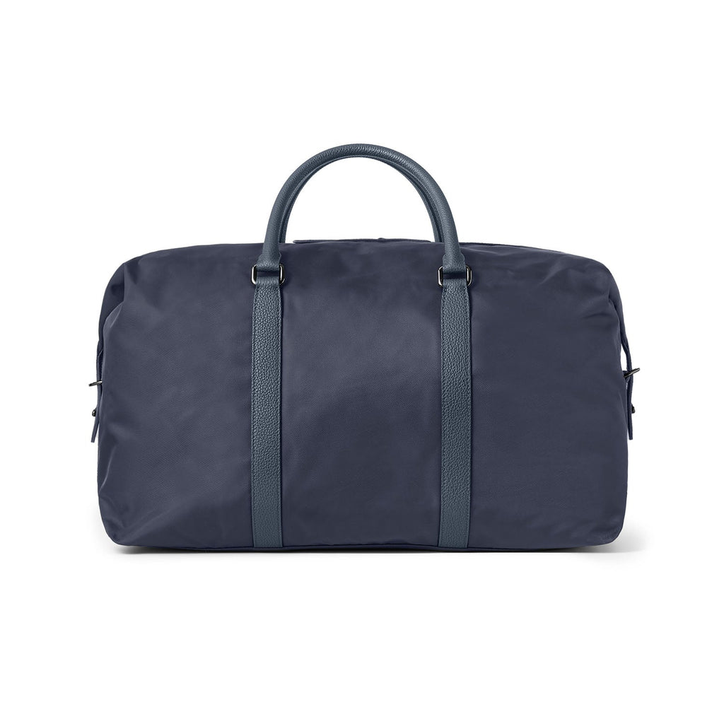 Celeste Boston Bag Nylon (Navy × Etoupe)