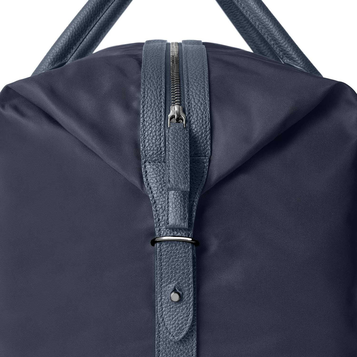 Celeste Boston Bag Nylon (Navy × Etoupe)