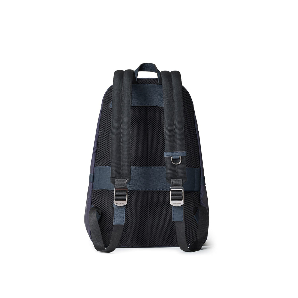 Celeste Backpack with Zip Nylon (Navy × Etoupe)