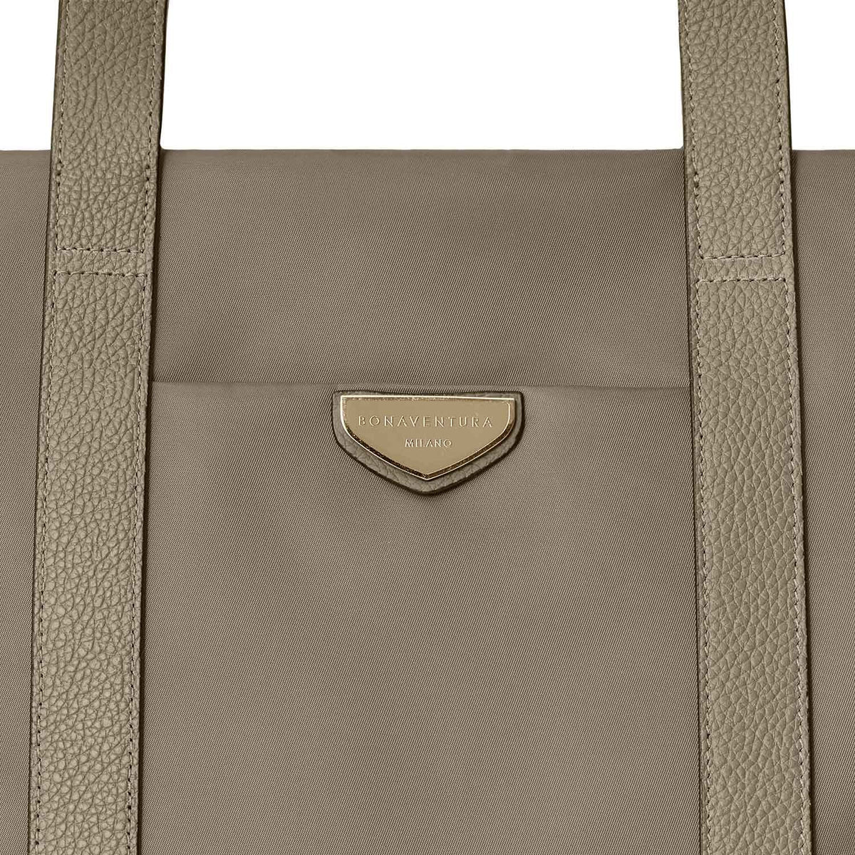 Celeste Tote Bag Nylon (Etoupe - Medium)