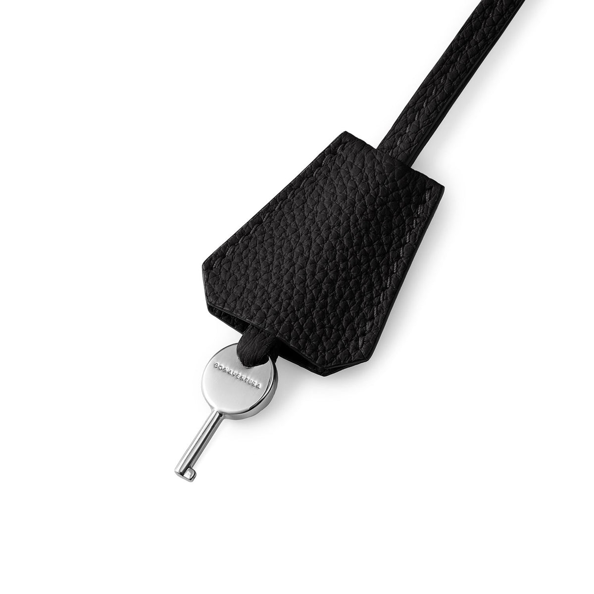 Valentina Boston Bag Shrink Leather (Black - Mini)