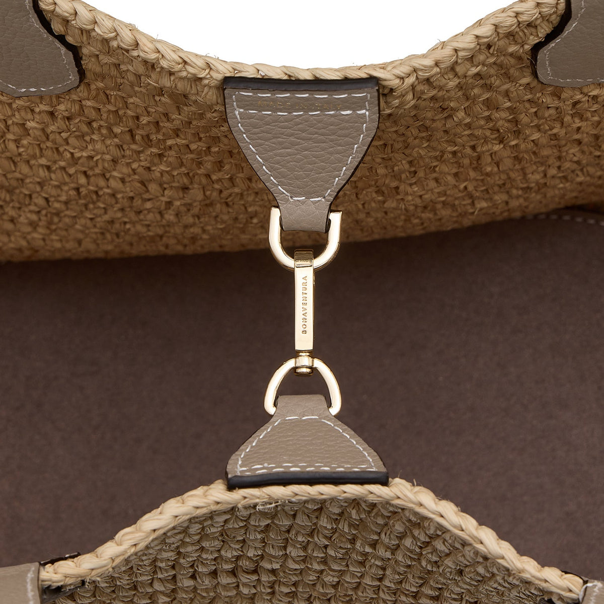 Raffia Tote Bag (Etoupe)