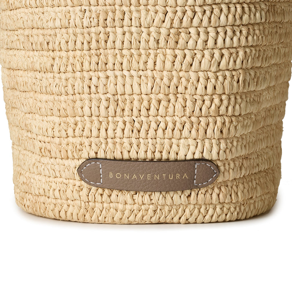 Raffia Tote Bag (Etoupe)