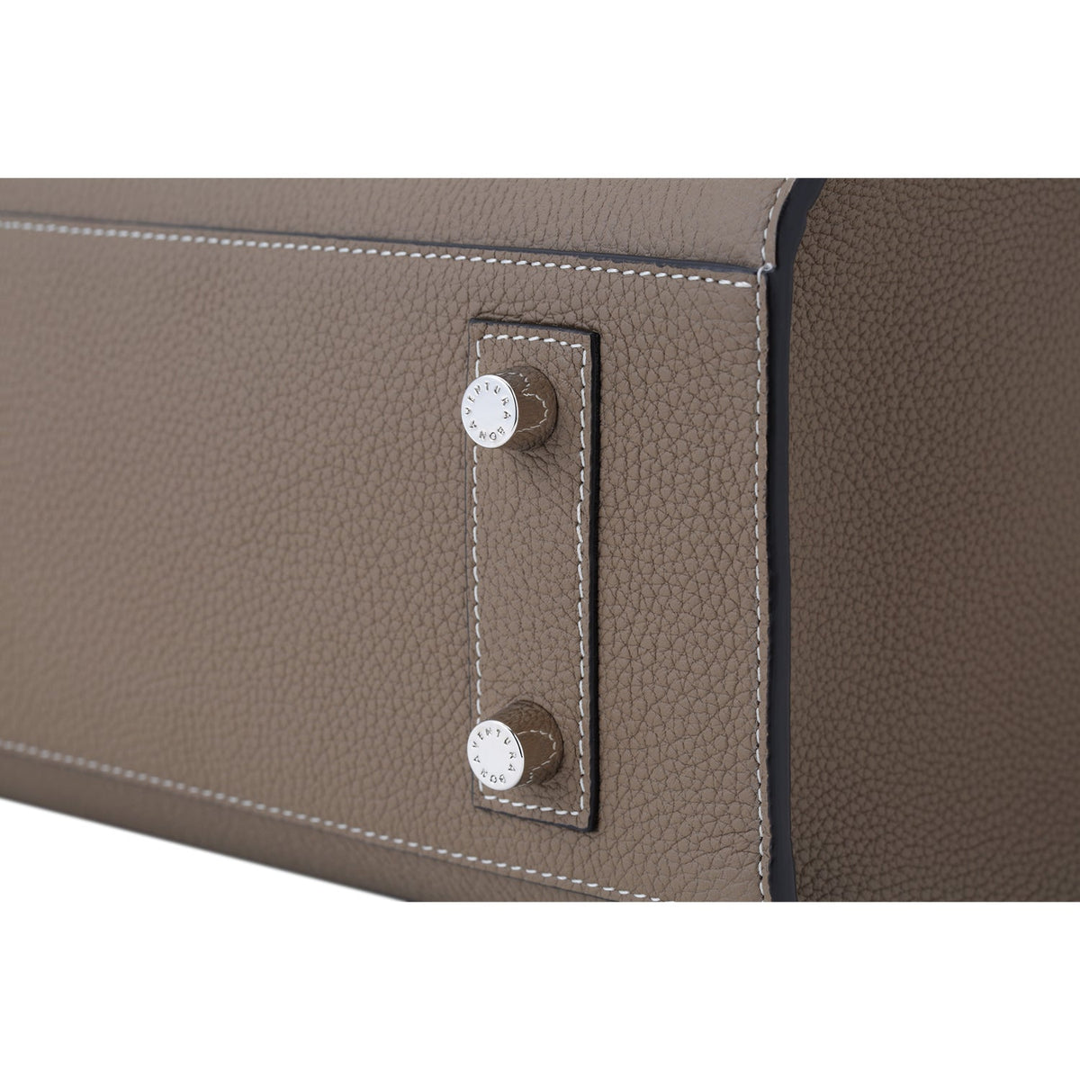 Nicola Tote Bag Shrink Leather (Etoupe)