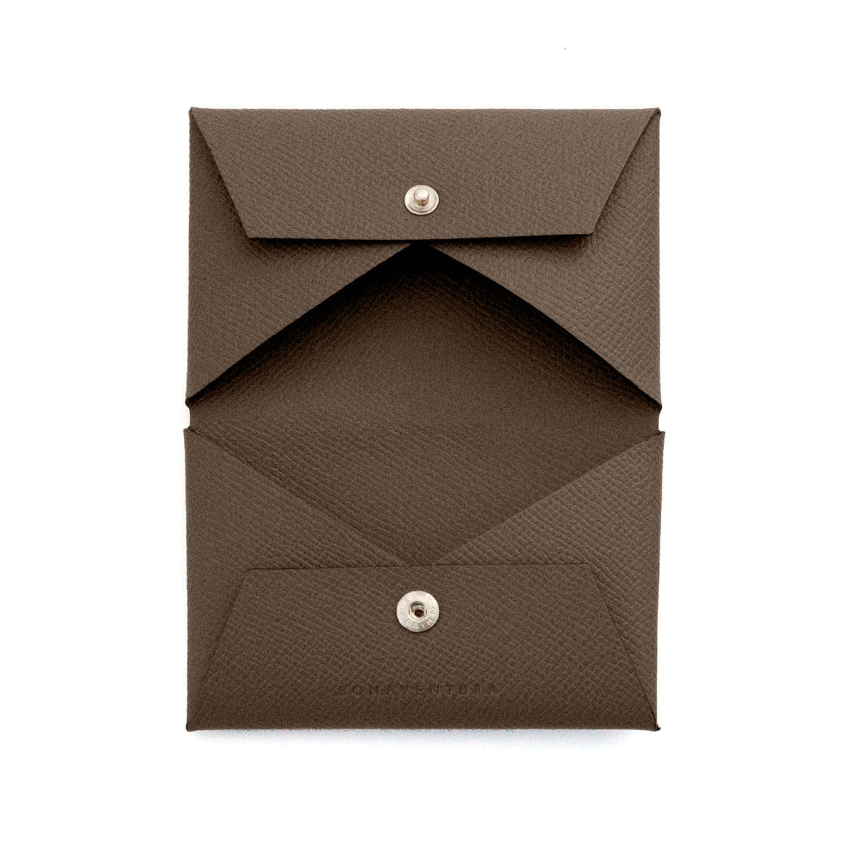 Business Card Case with Sleeve Nobile Leather (Etoupe)