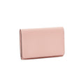 Business Card Case with Sleeve Nobile Leather (Shell Pink × White)