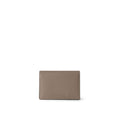 Bi-color Business Card Case with Sleeve Nobile Leather (Etoupe × Bordeaux)