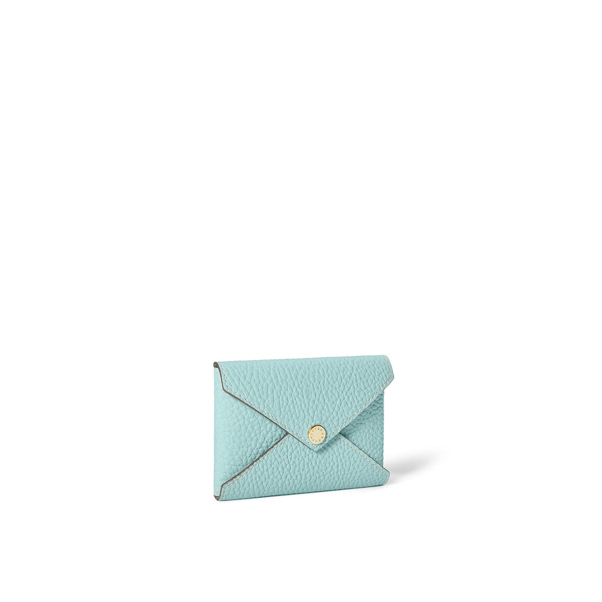 Envelope Card Case Shrink Leather (Mare Blue)