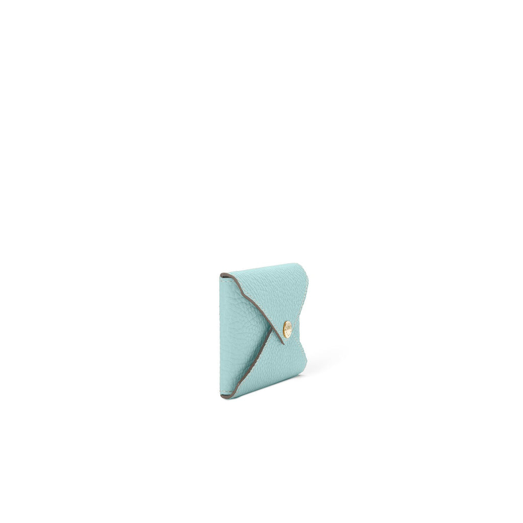 Envelope Card Case Shrink Leather (Mare Blue)