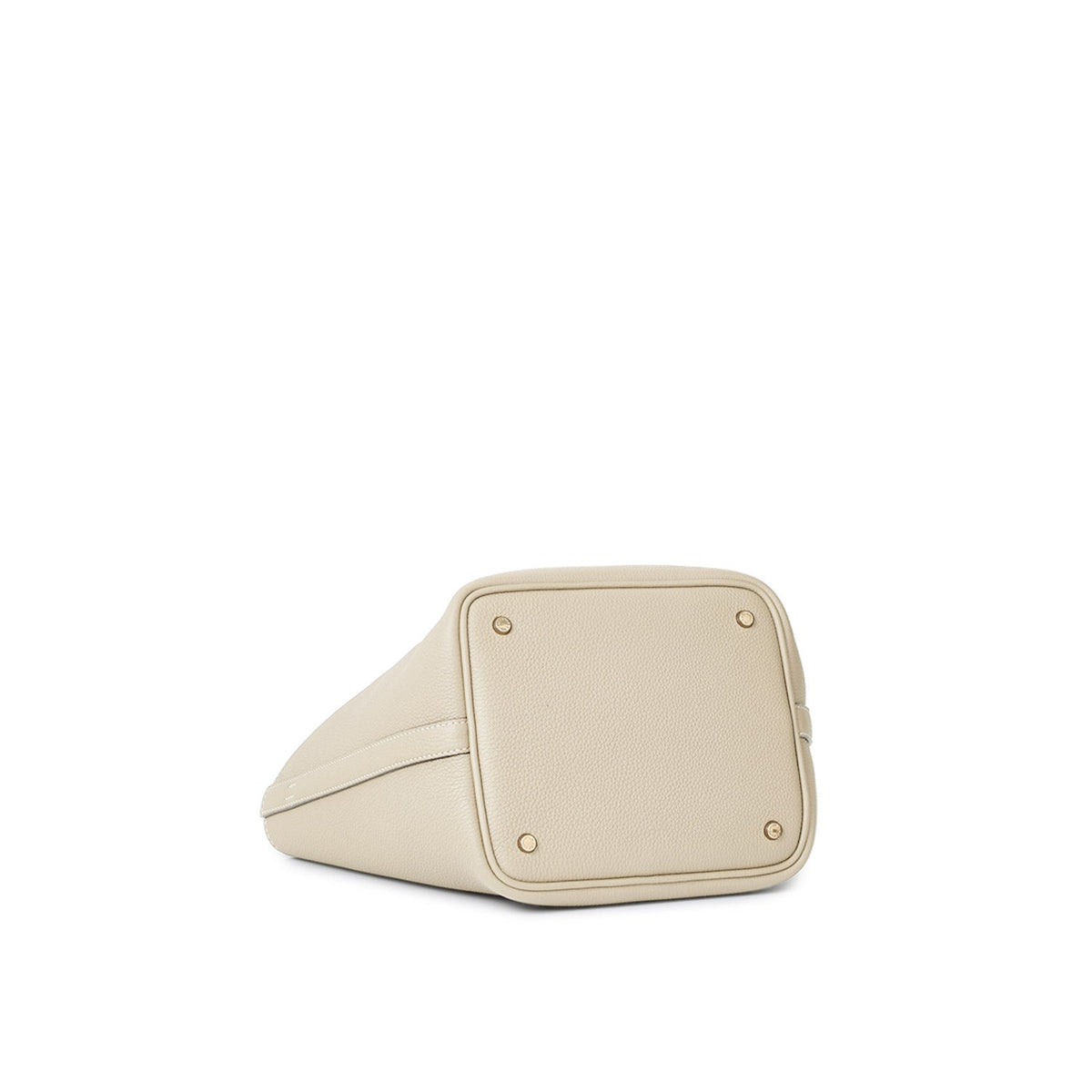 Alina 2-way Tote Bag Small Shrink Leather Small (Ivory - Small)