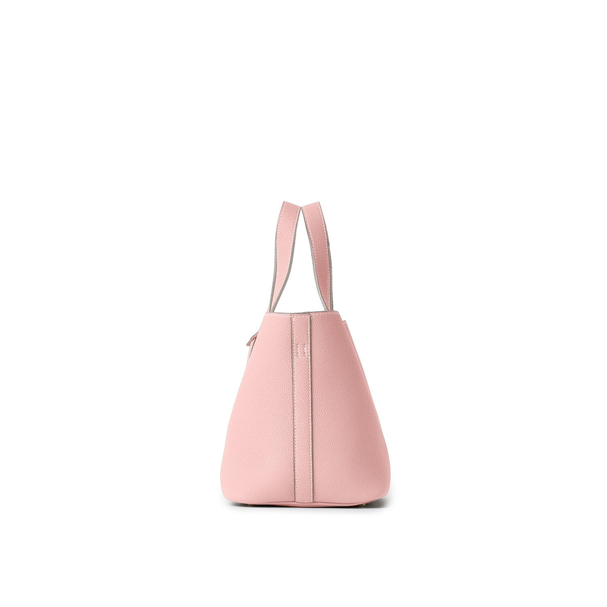 Alina 2-way Tote Bag Small Shrink Leather (Sakura Pink (Etoupe edge paint) - Small)