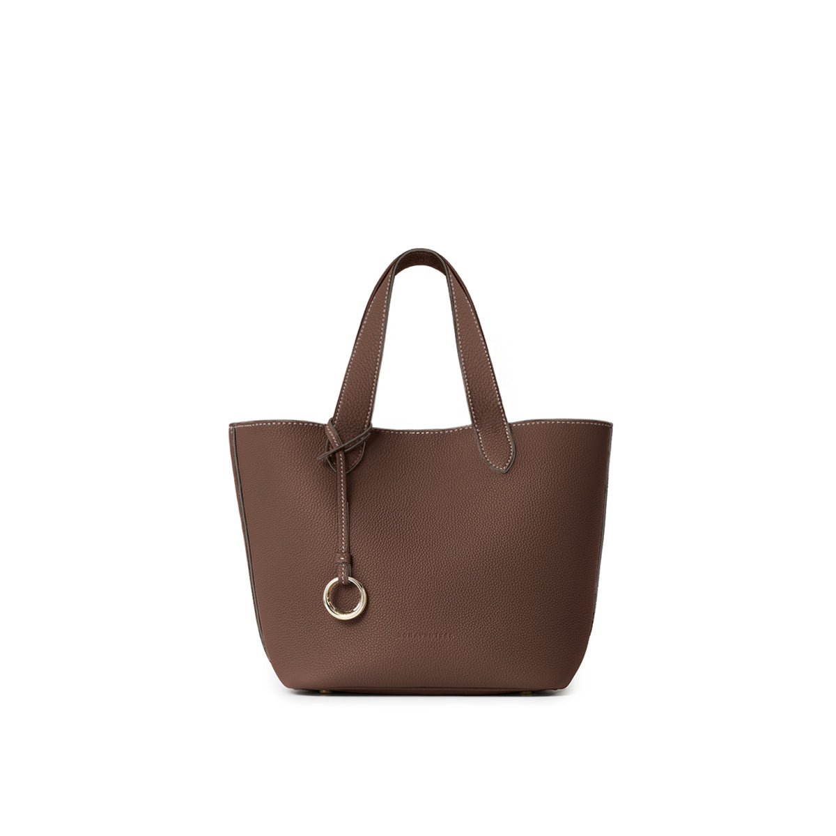 Alina 2-way Tote Bag Small Shrink Leather