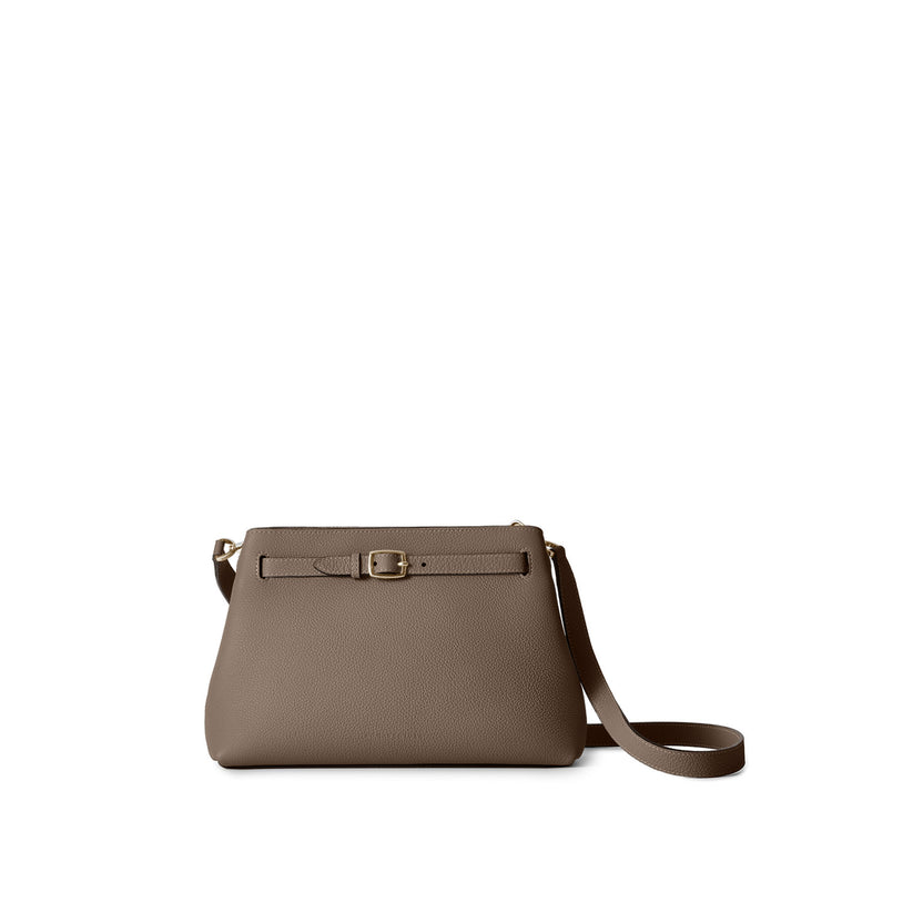 Clea Crossbody Bag Shrunken Leather