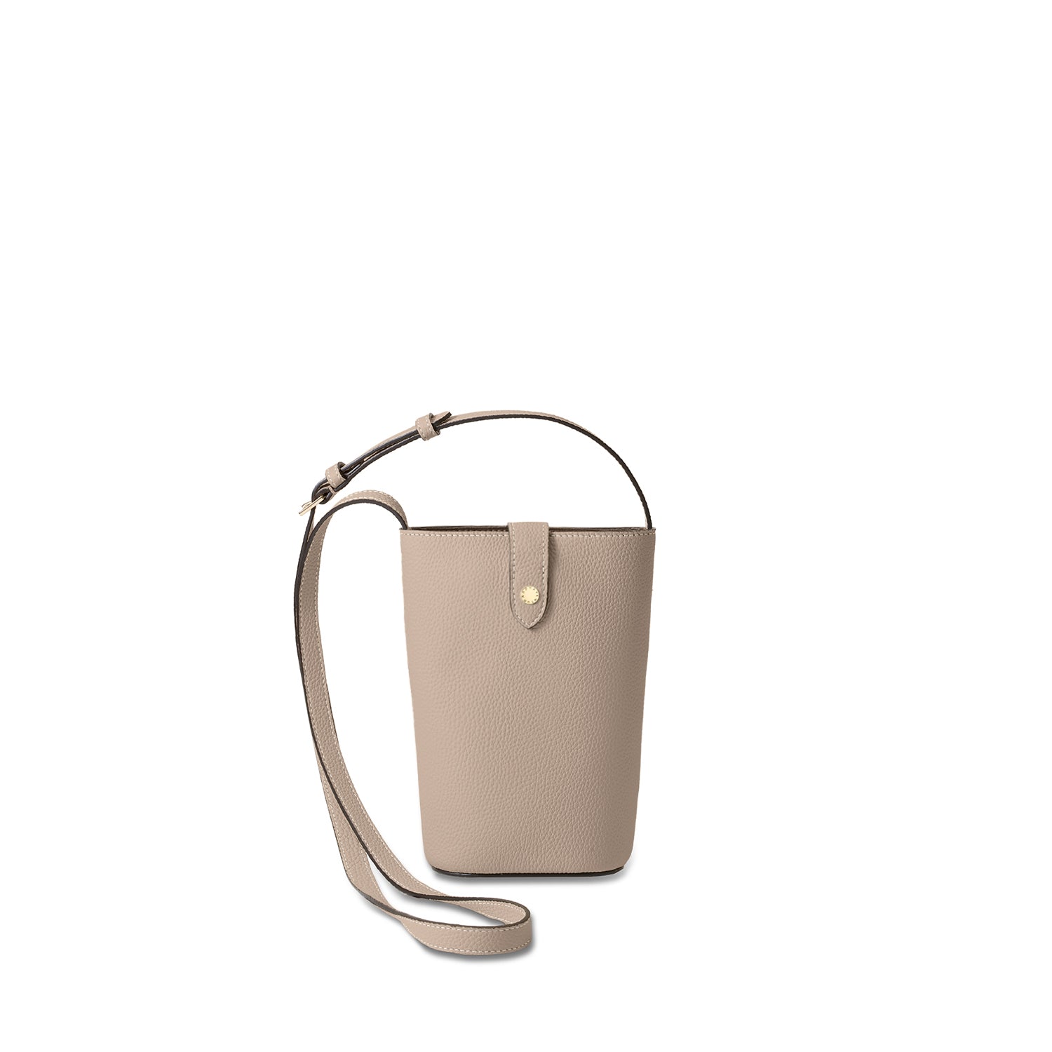Lara Shrunken Leather Crossbody Bag