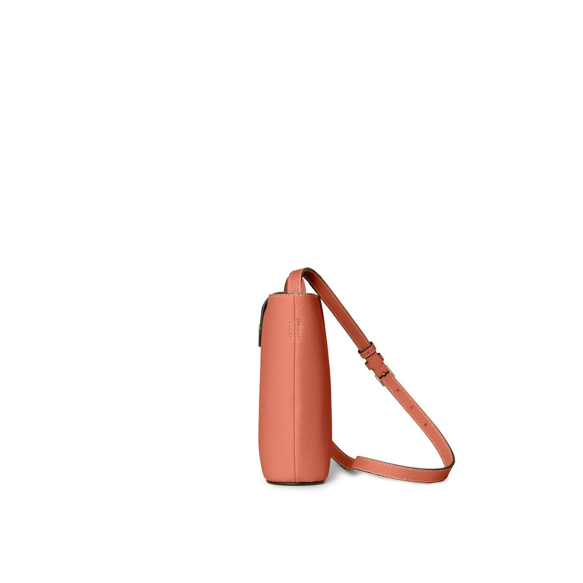 Lara Crossbody Bag Shrink Leather (Terracotta Orange)