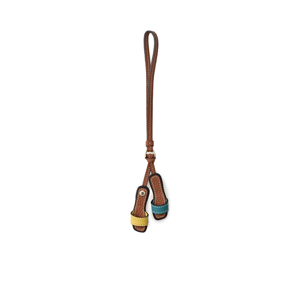 Summer Charm Sandale Shrink Leather (Camel)