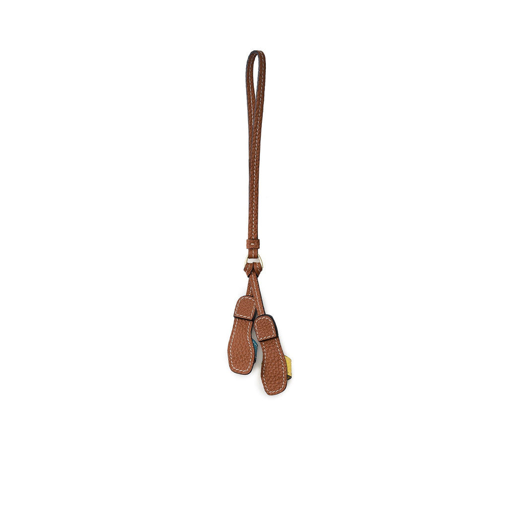 Summer Charm Sandale Shrink Leather (Camel)