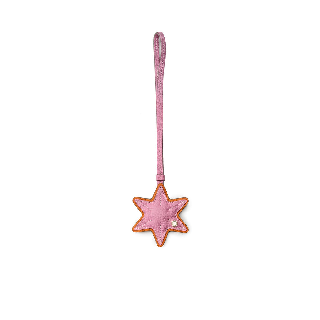 Summer Charm Starfish Shrink Leather. (Taffy Pink)