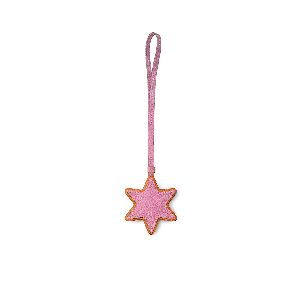 Summer Charm Starfish Shrink Leather. (Taffy Pink)