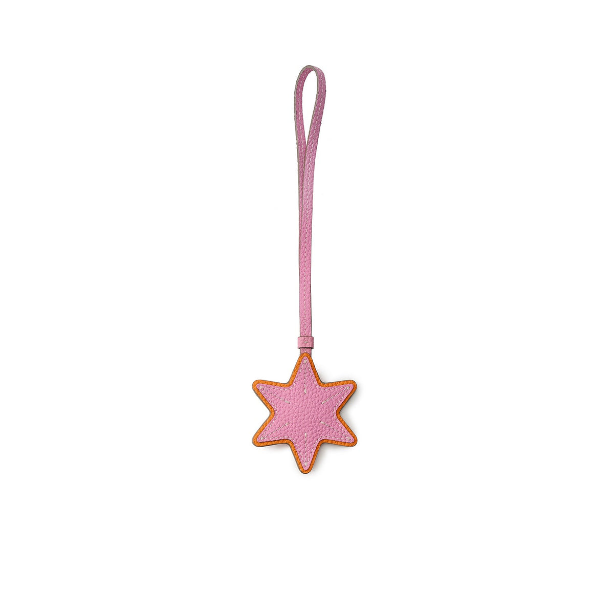 Summer Charm Starfish Shrink Leather. (Taffy Pink)