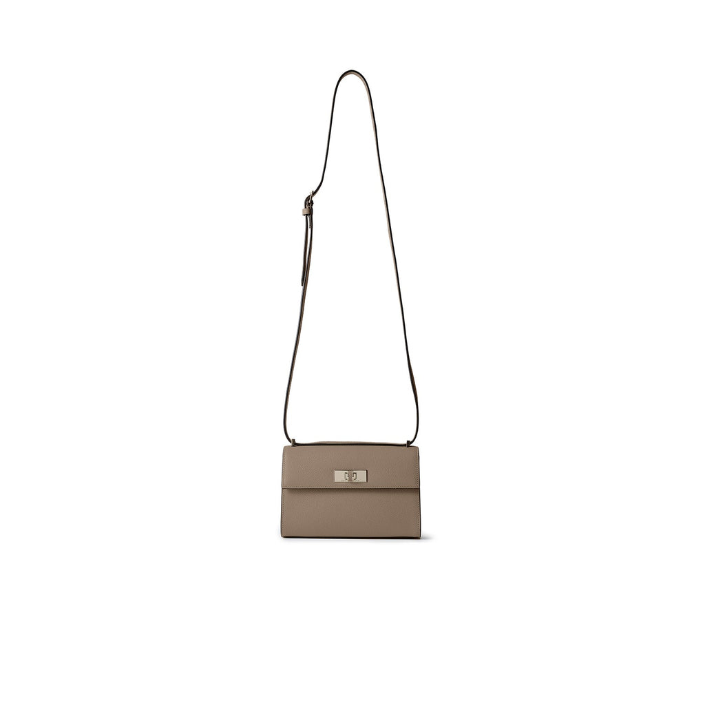 Vittoria Shoulder Bag Nobile Leather (Etoupe)
