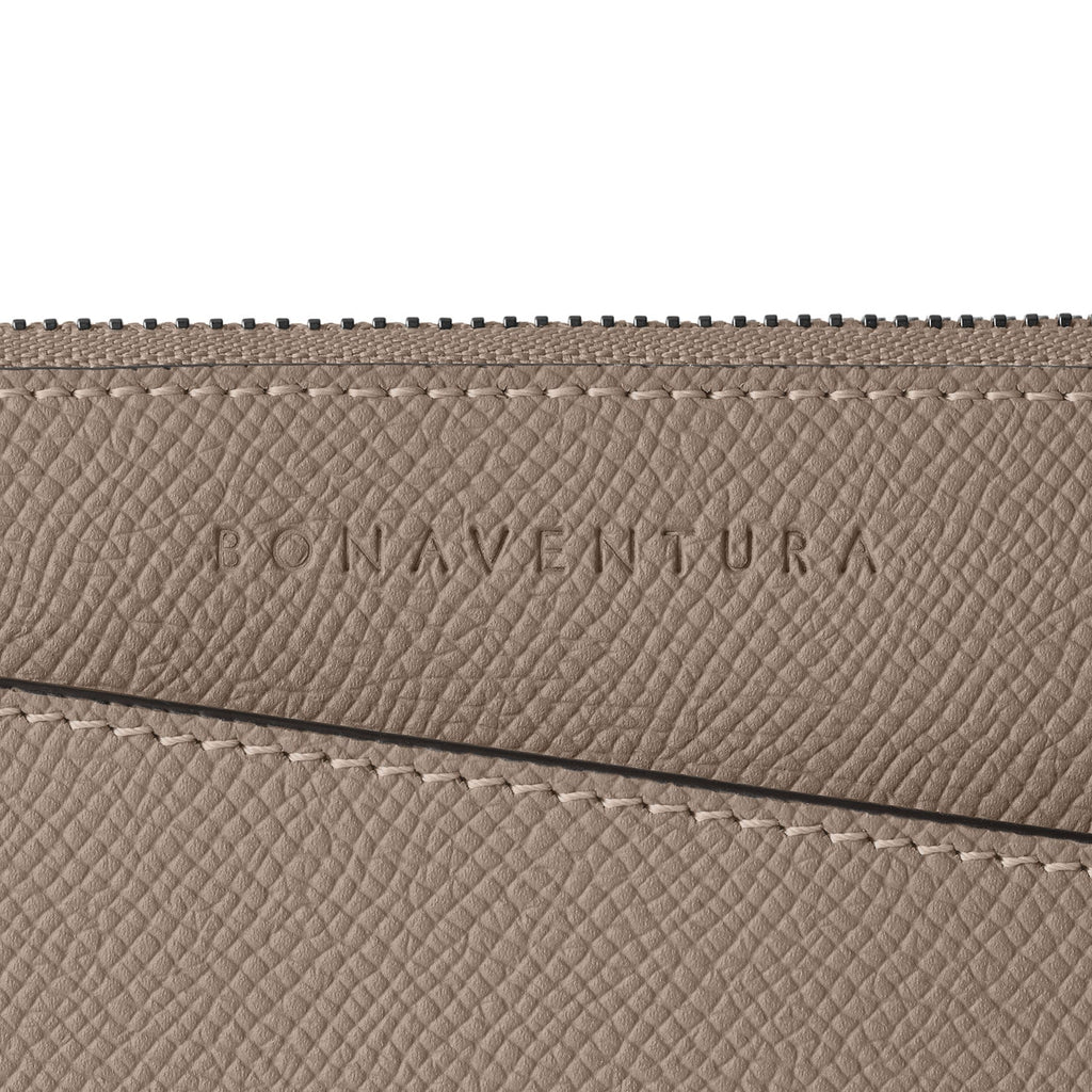 Felix Clutch Bag Nobile Leather (Etoupe - Small)