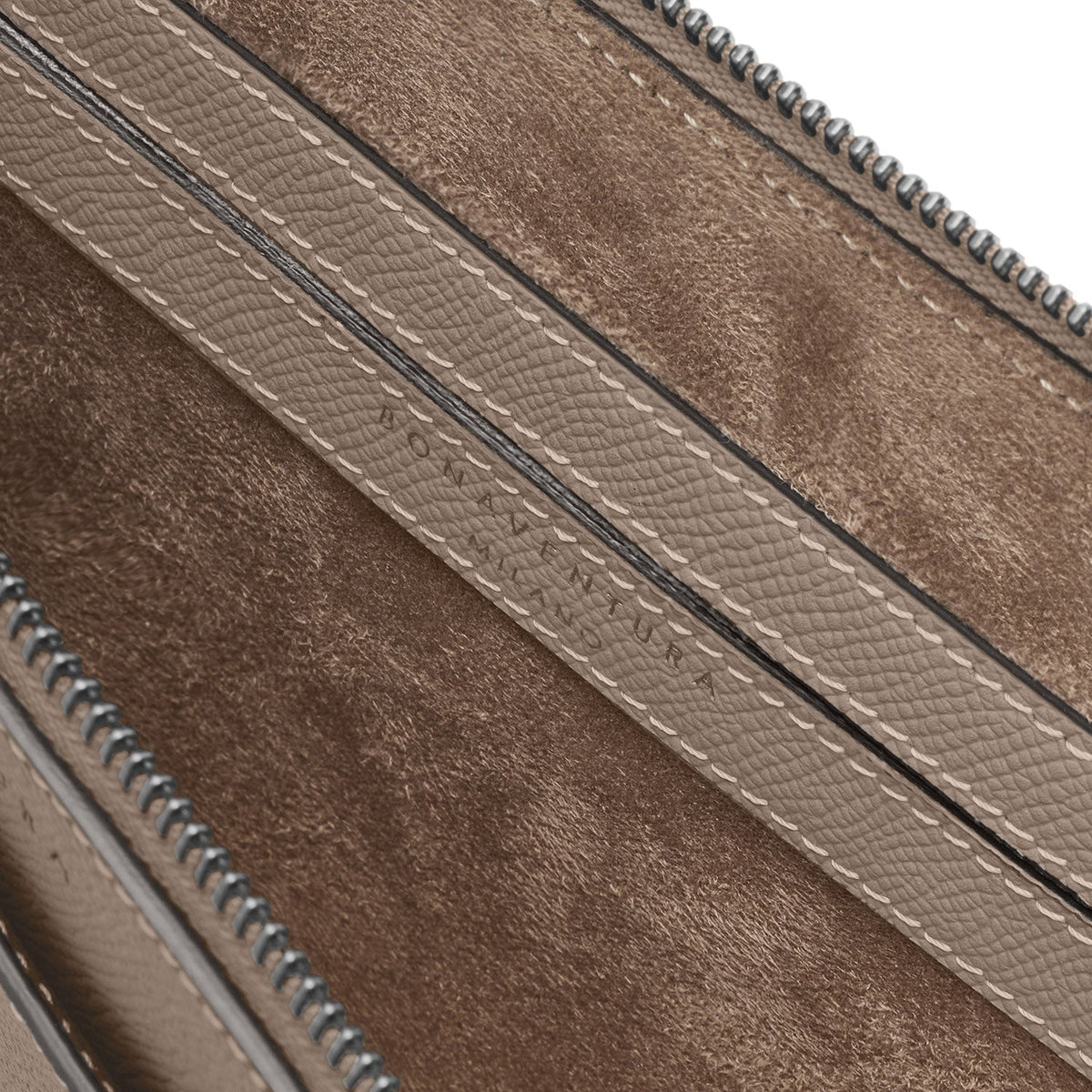 Felix Clutch Bag Nobile Leather (Etoupe - Small)