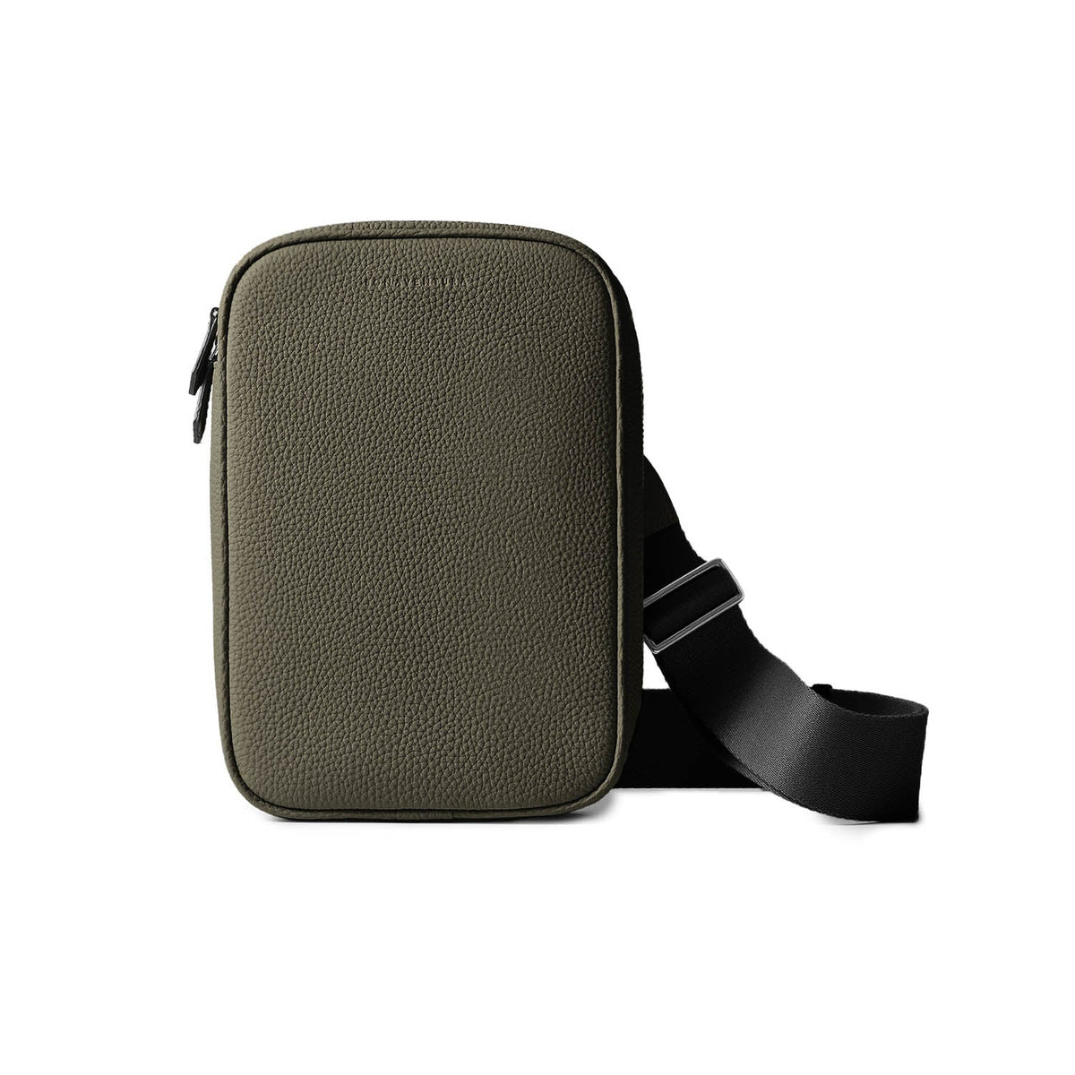 Paolo Crossbody Bag Shrink Leather (Olive)
