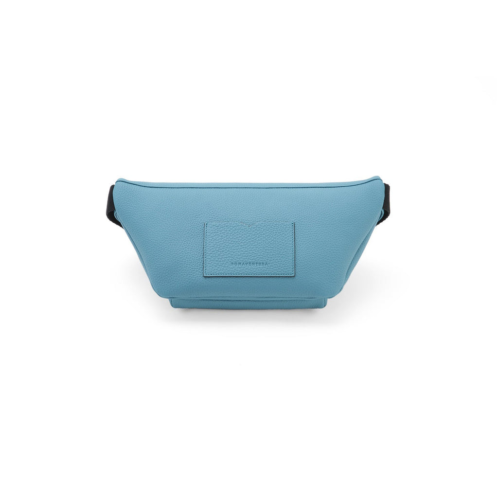 Luca Crossbody Bag Shrink Leather (Blue Cyan)