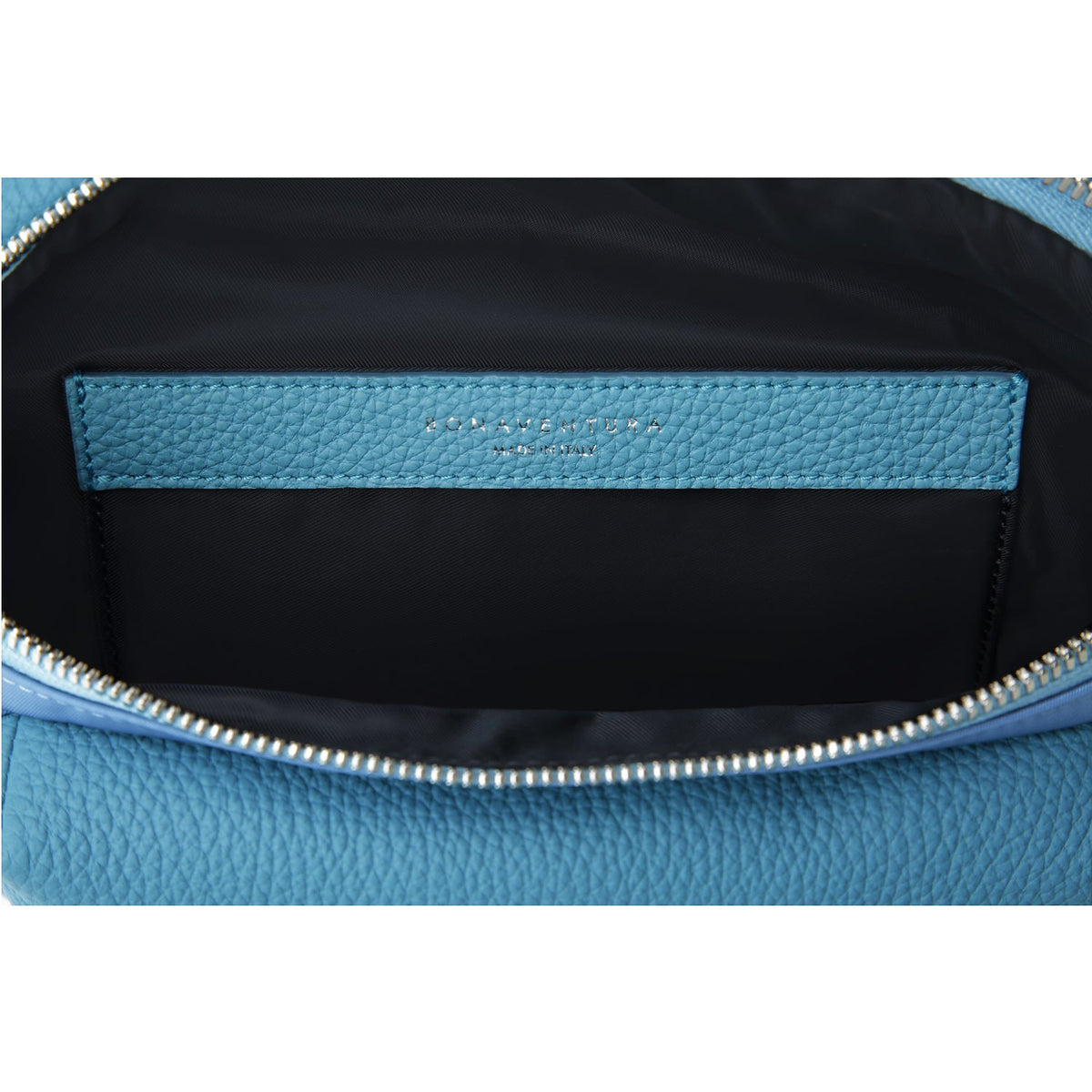 Luca Crossbody Bag Shrink Leather (Blue Cyan)