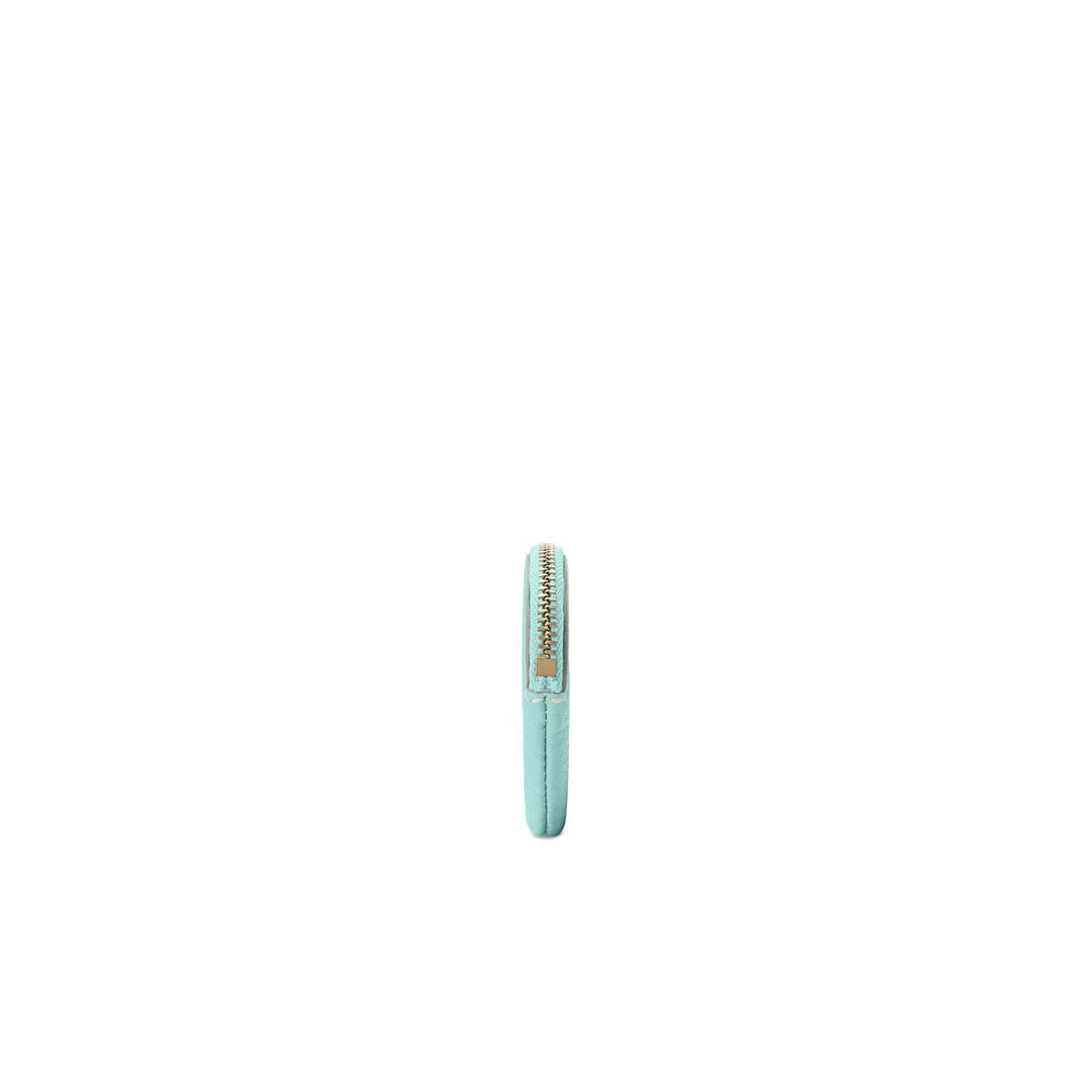 Round Coin Case Shrink Leather (Mare Blue)