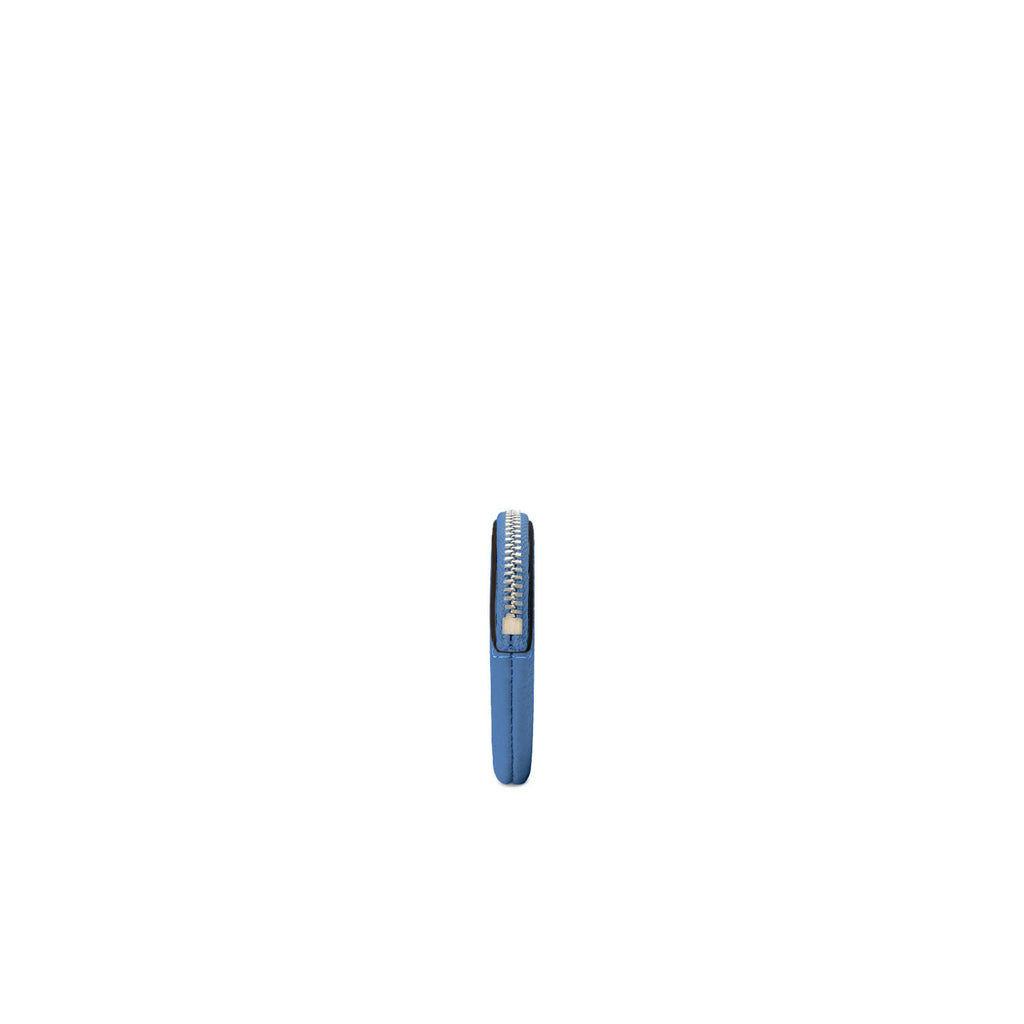 SAVOIA × BONAVENTURA Round Coin Case Shrink Leather (Savoia Blue)