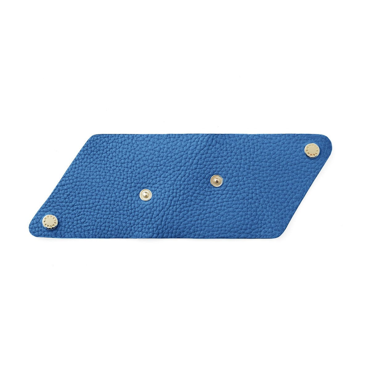 SAVOIA × BONAVENTURA Triangle Coin Case Shrink Leather (Savoia Blue)