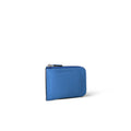 SAVOIA × BONAVENTURA Square Card Coin Case Shrink Leather (Savoia Blue × Black)