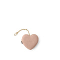 Mini Pouch with Chain Shrink Leather (Heart)