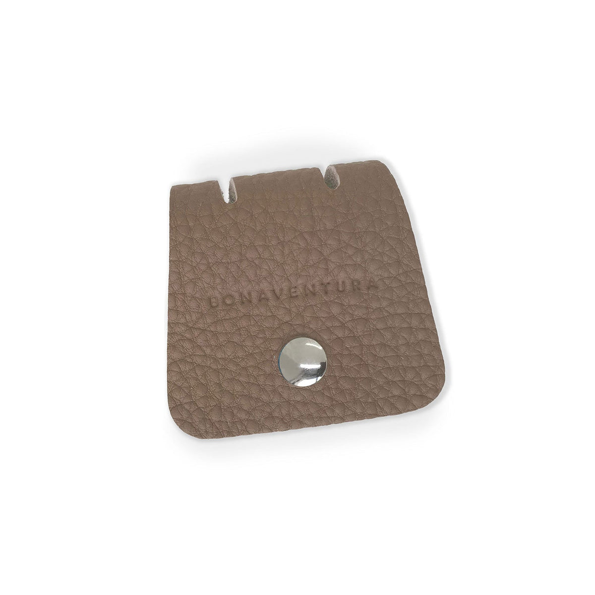 Cable Holder Shrink Leather (Etoupe)