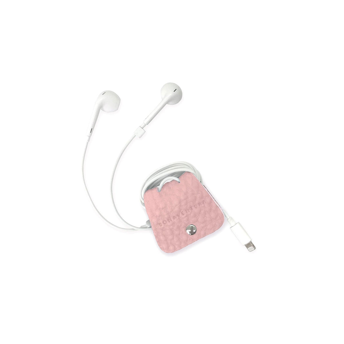 Cable Holder Shrink Leather (Sakura Pink)