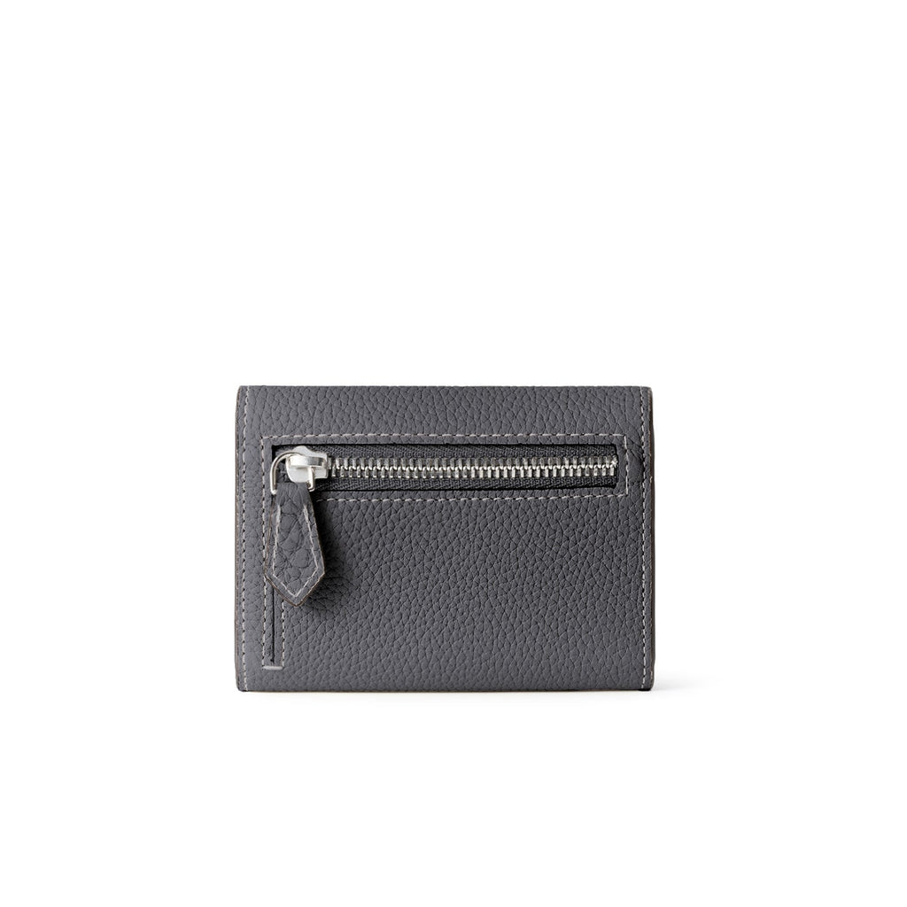 Beatrice Key Case Shrink Leather (Charcoal Gray)