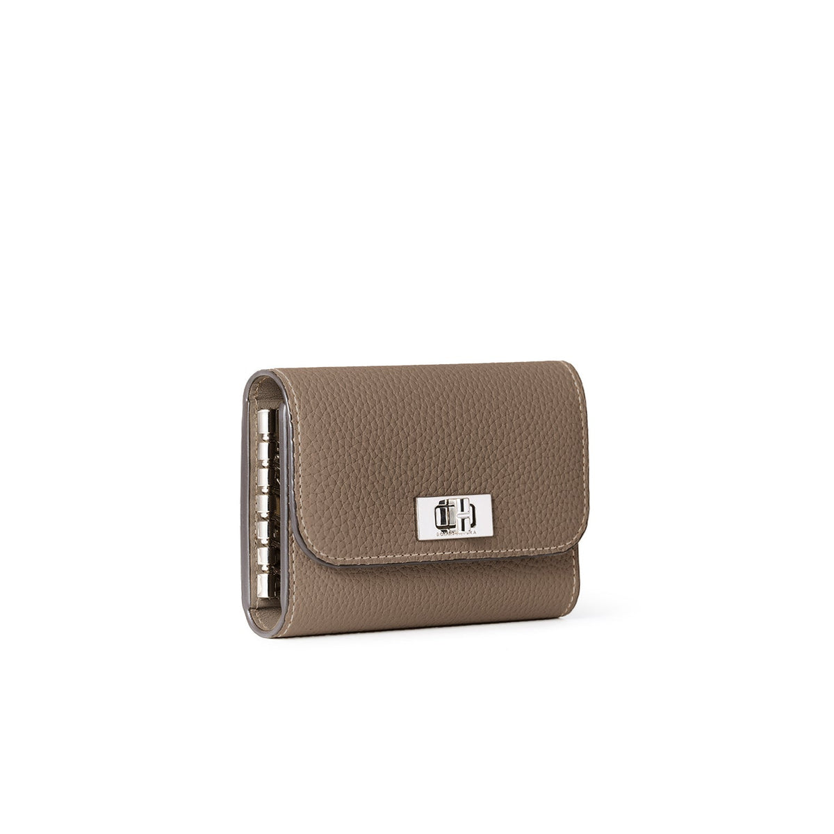 Beatrice Key Case Shrink Leather (Etoupe)