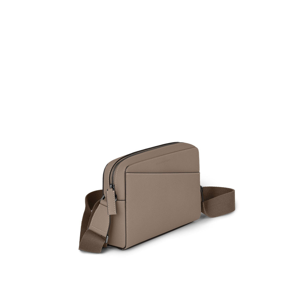 Carlo Shoulder Bag Nobile Leather (Etoupe)