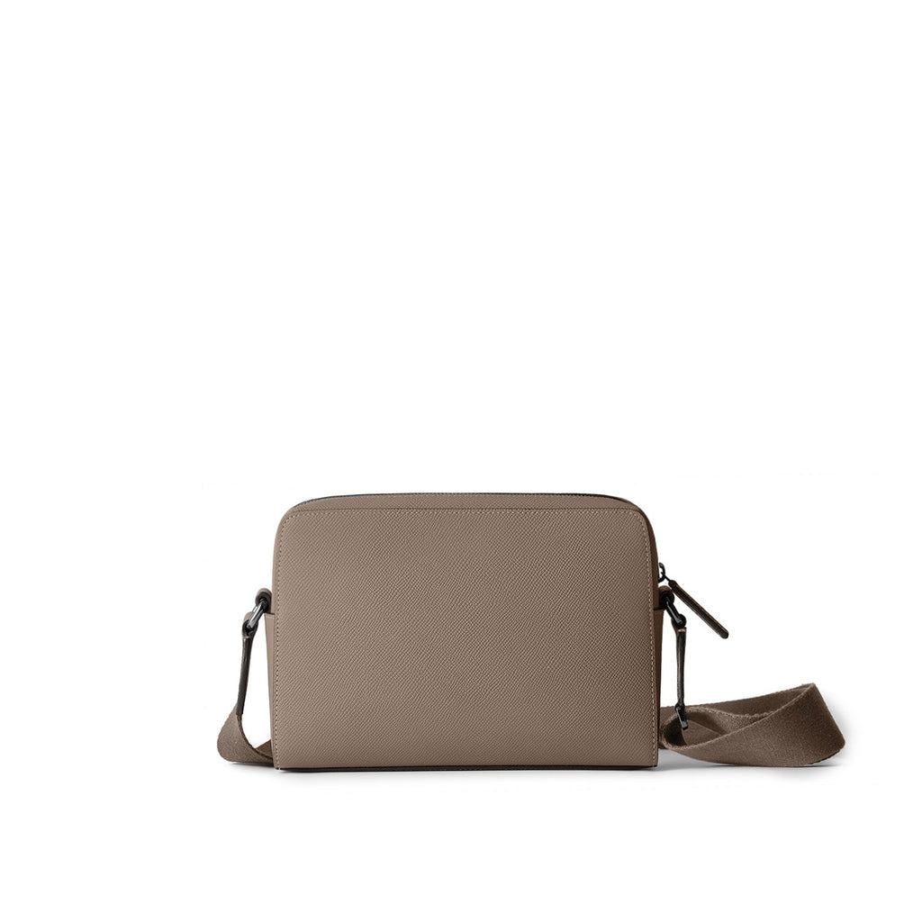 Carlo Shoulder Bag Nobile Leather (Etoupe)