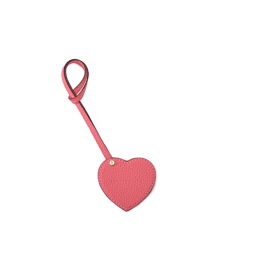 Heart Compact Mirror Shrink Leather