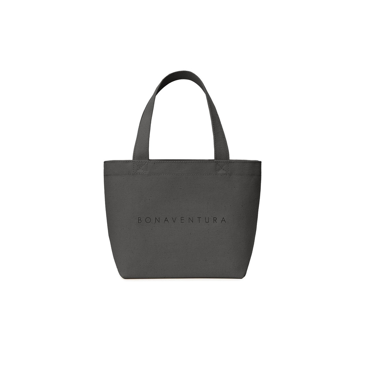 Easy Canvas Tote Bag (Charcoal Gray - Small)