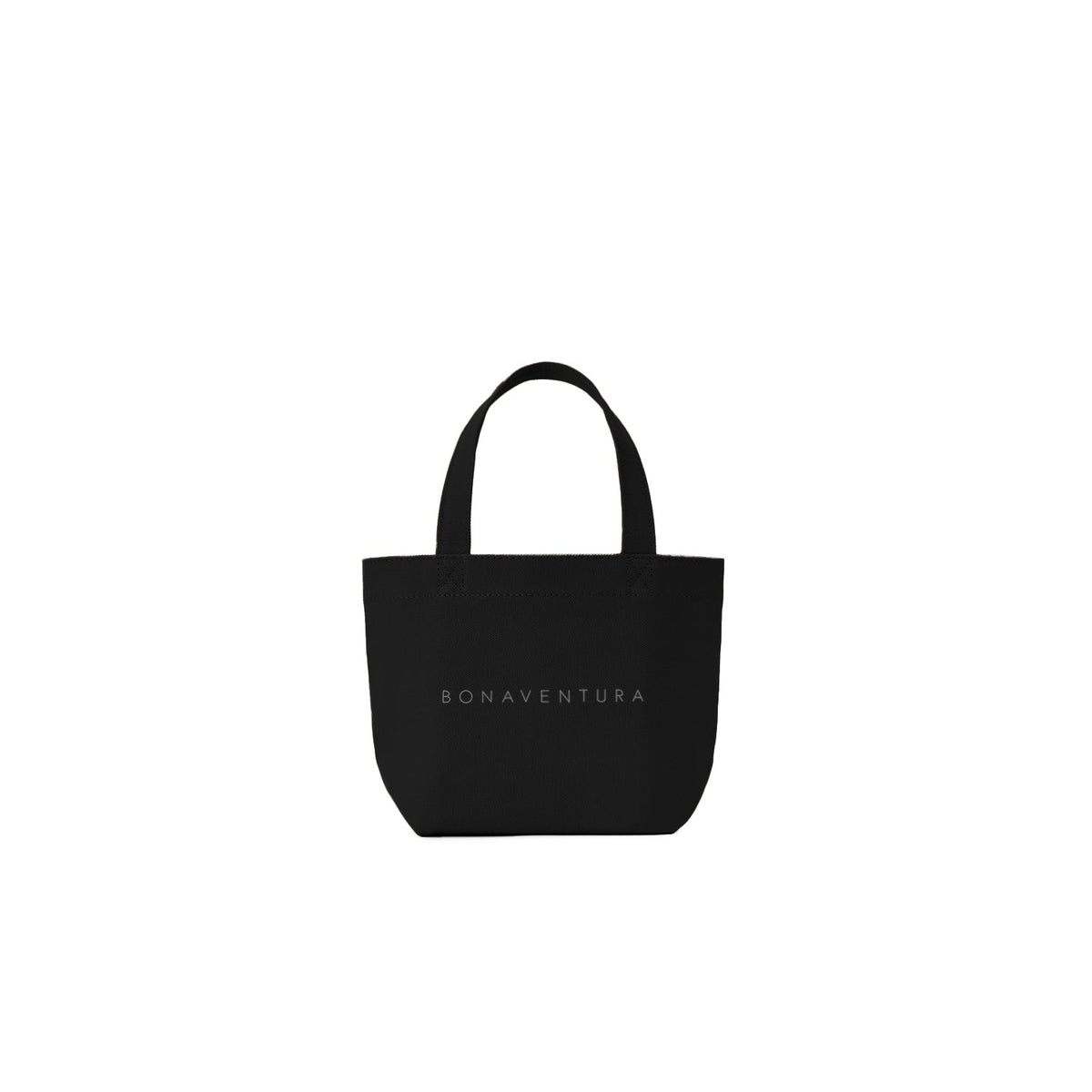 Easy Canvas Tote Bag (Black - Mini)